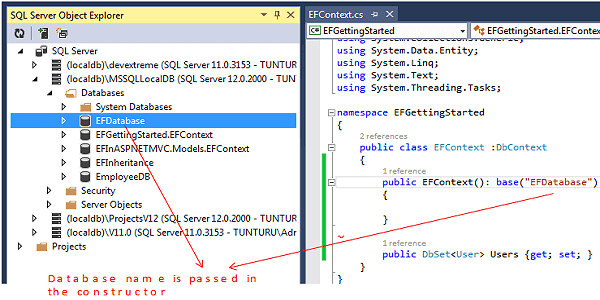 Entity Framework Code First Database in Connection string