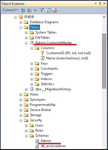 Data Annotation Table Attribute with Schema in Entity Framework