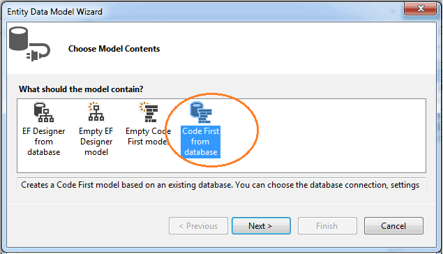 Code First From Database