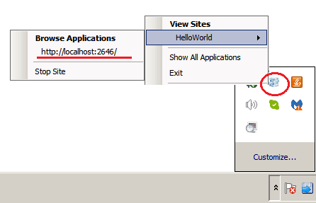 Running our first ASP.NET Core App using IIS Express