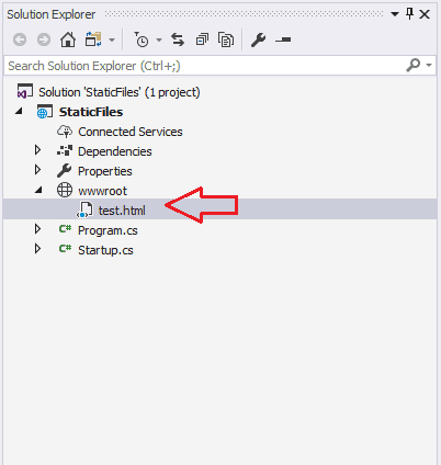 Location of Static Files in ASP.NET Core MVC