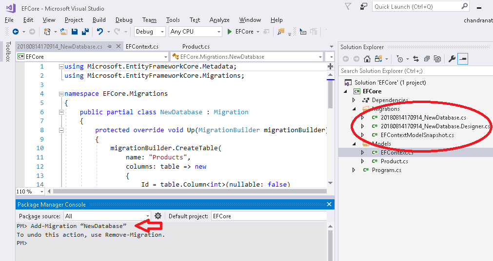 ef add migration command ef add migration command