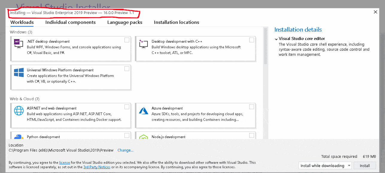 download visual studio installer download visual studio installer