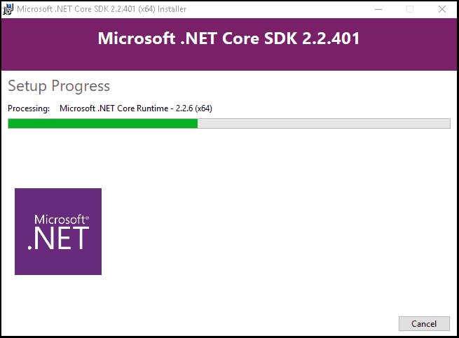 Install .NET Core
