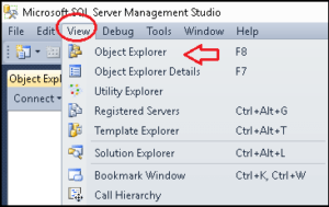 Connect to SQL Server Using Management Studio - Tektutorialshub