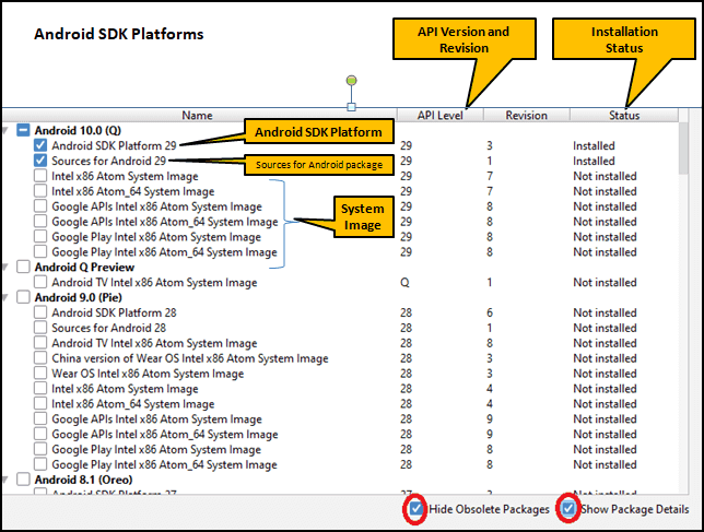 Android SDK Platform