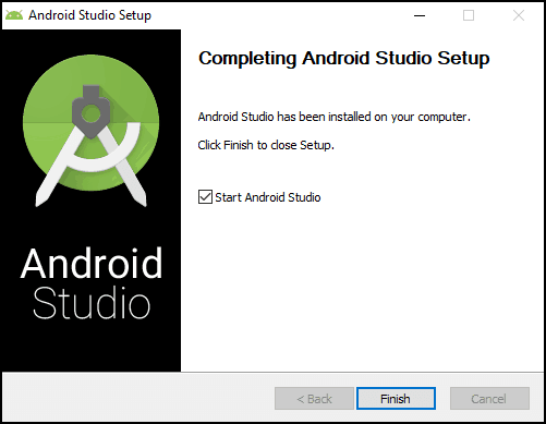 Android Studio Installation Complete