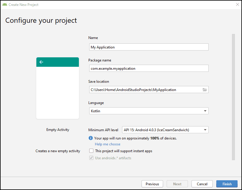 Project Configuration