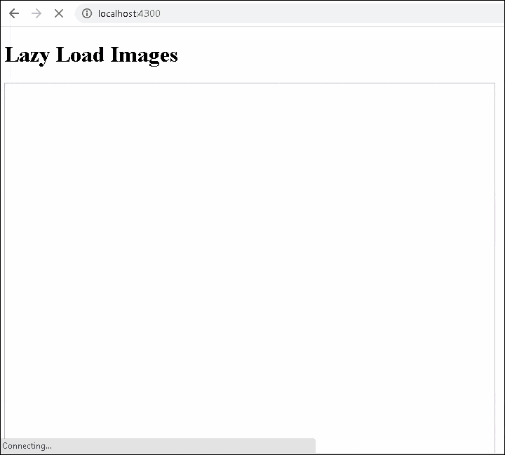 Lazy Load Images in Angular using ng-lazyload-image