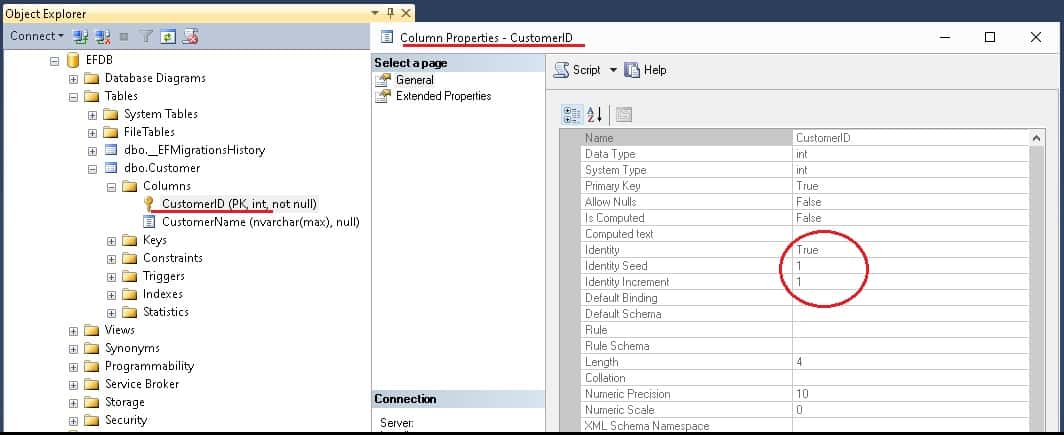 Primary Key Default Convention in EF Core