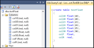 Float & Real Data Types in SQL Server - TekTutorialsHub
