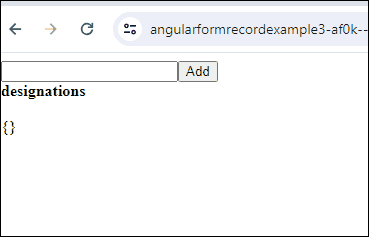 Dynamically removing FormControl